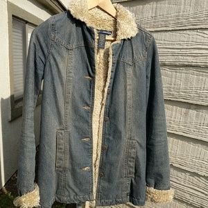 Abercrombie & Fitch Denim Jean Coat XS